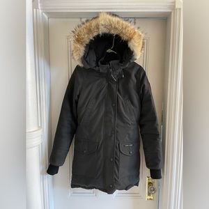 Canada Goose Black Trillium Parka size XS Gently Used